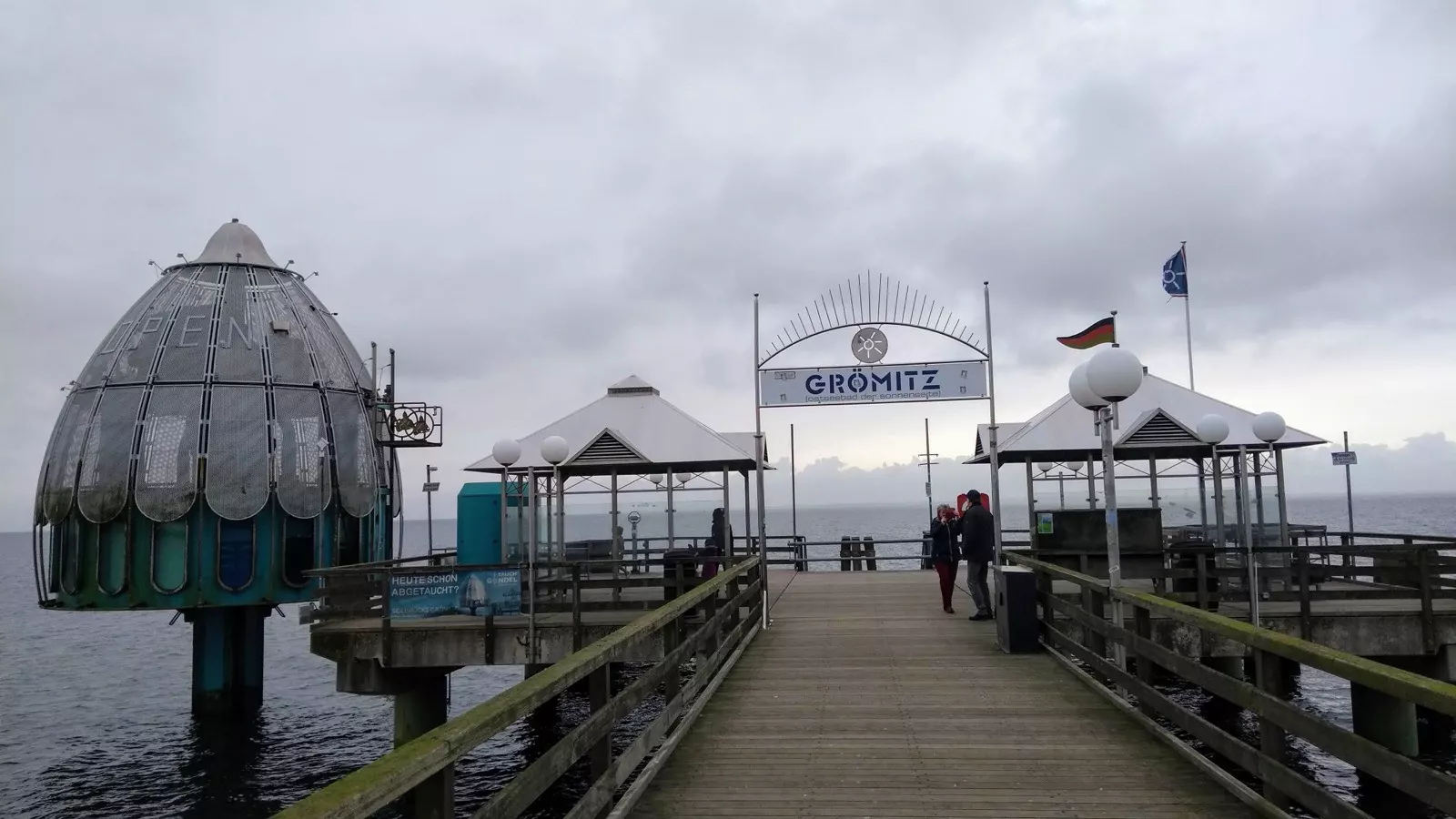 Seebrücke Grömitz an der Ostsee