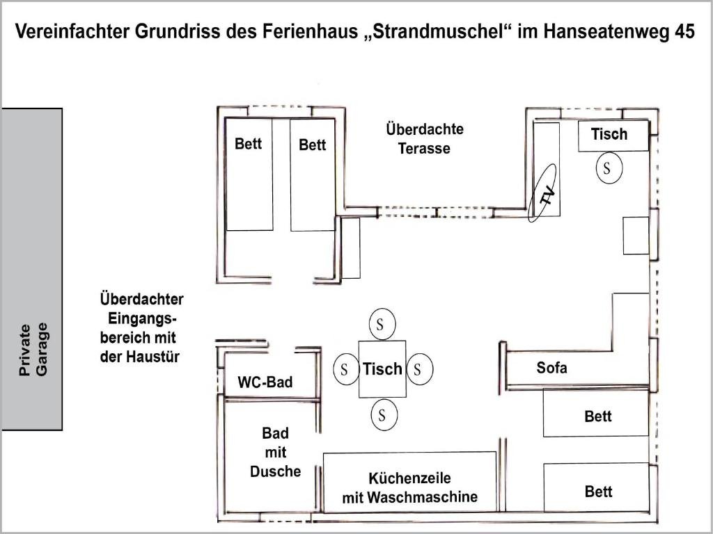 Küstenbude Strandmuschel